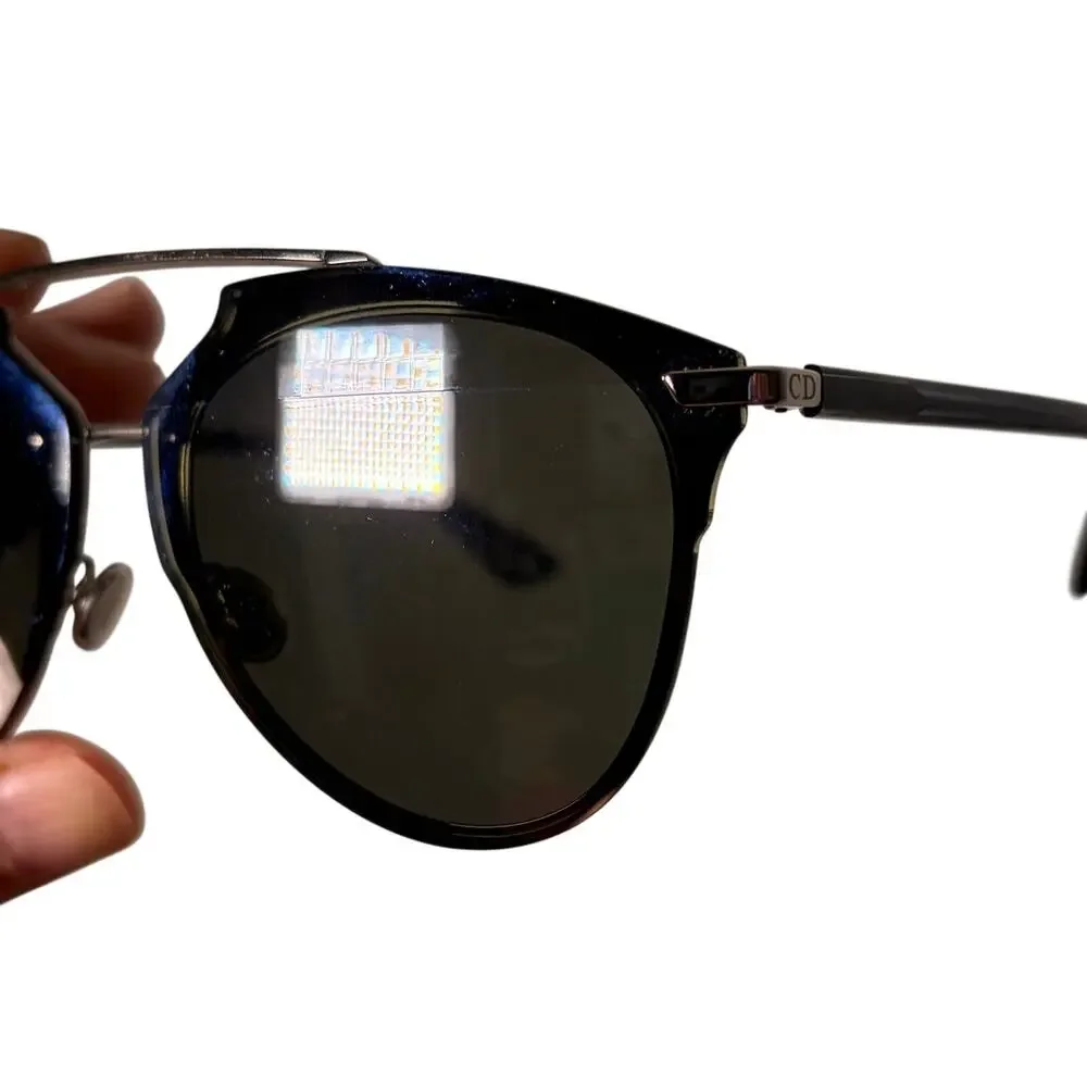 Dior Reflected P Sunglasses Mirror Aviator Brow Bar - Authentic, [Excellent]